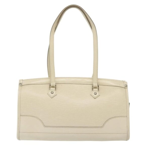 LOUIS VUITTON Epi Madeleine PM Hand Bag White Yvoire - Picture 2 of 16